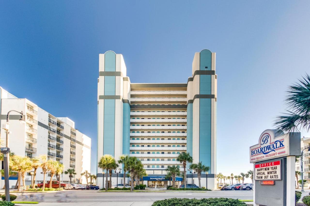 Hosteeva Oceanfront Boardwalk Beach Resort With Balcony Myrtle Beach Exterior foto