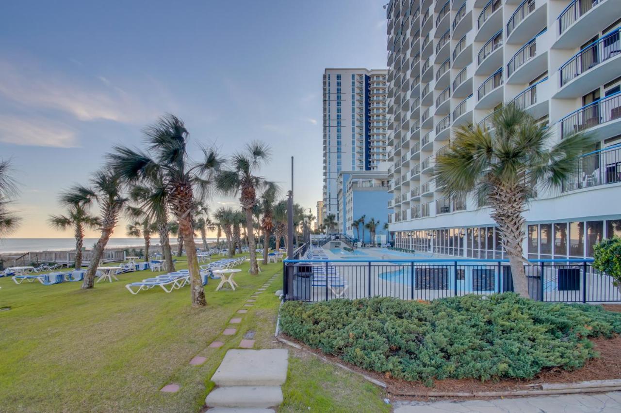 Hosteeva Oceanfront Boardwalk Beach Resort With Balcony Myrtle Beach Exterior foto